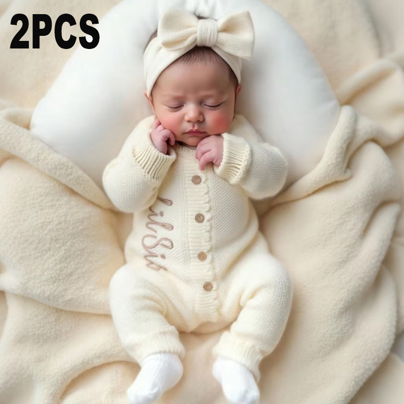 Baby Clothing Products - Ylsteed 2피스 니트 신생아 사진 촬영
