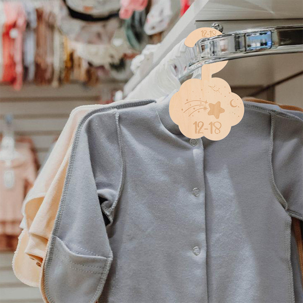 Baby Clothing Wardrobe - 14개 나무 소재 아기 옷 정리함