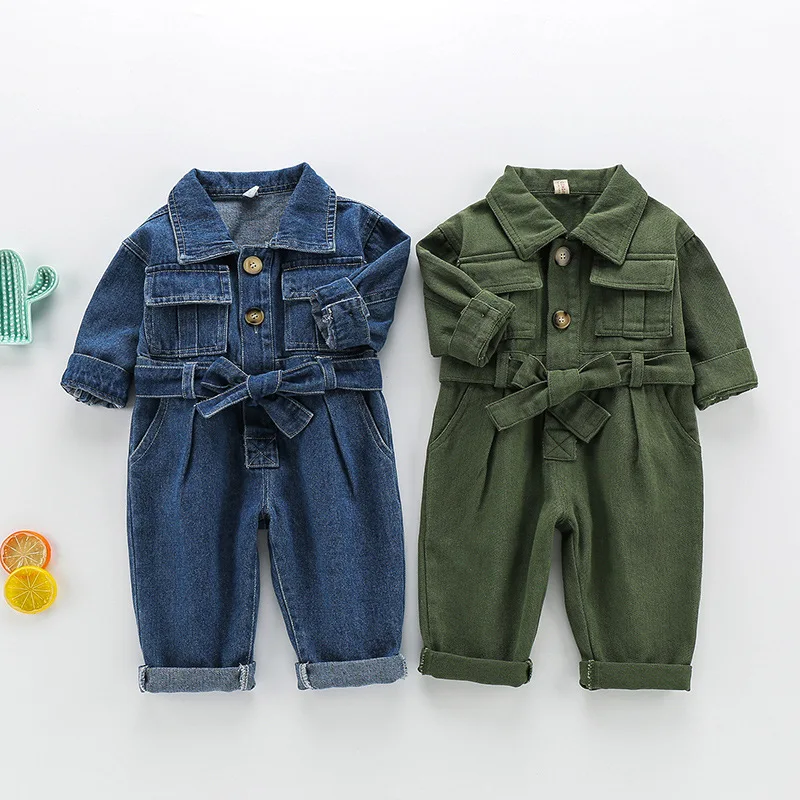 Baby Overall Denim - 2026 봄 어린이 데님 점프수트 아기