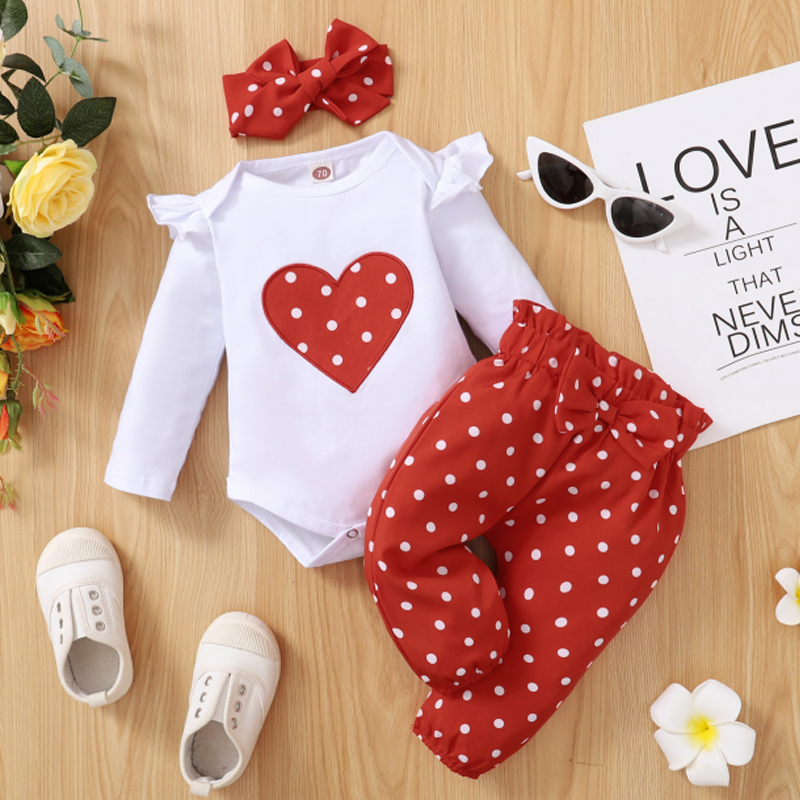 Baby Clothing Clearance - 3PCS 신생아 아기 소녀 옷 세트
