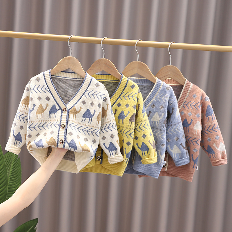 Baby Clothing Knitting Patterns - 가을 겨울 아동 스웨터 코트 신상
