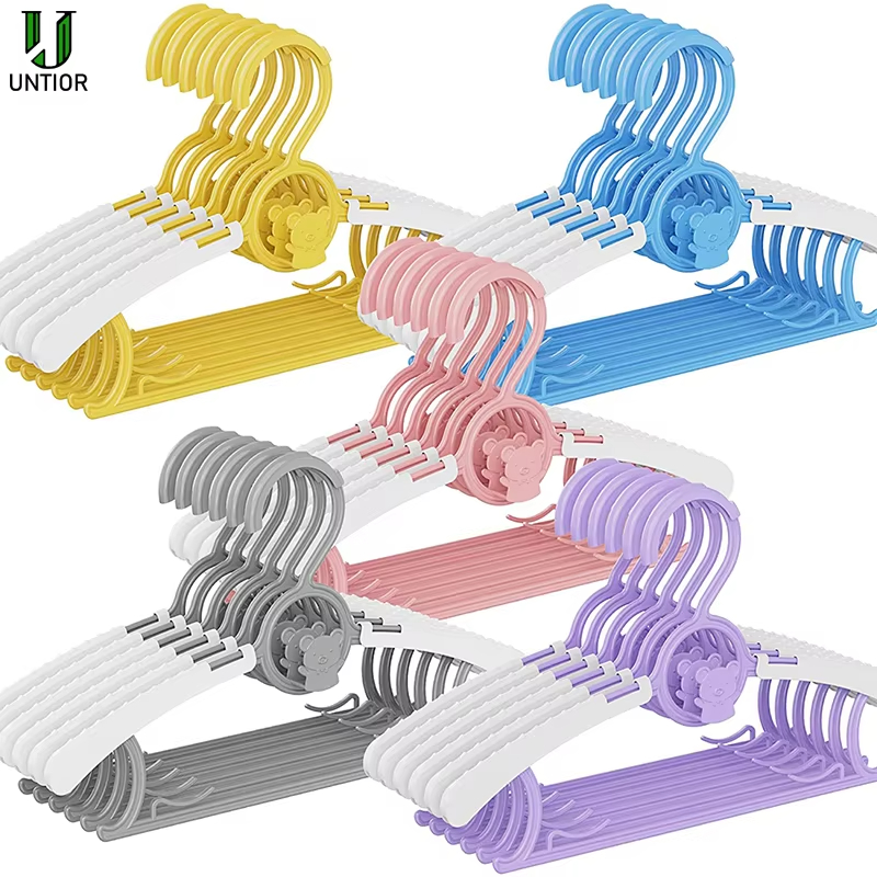 Baby Clothing Wardrobe - 10Pack Anti-Slip 아기 옷 걸이 조정