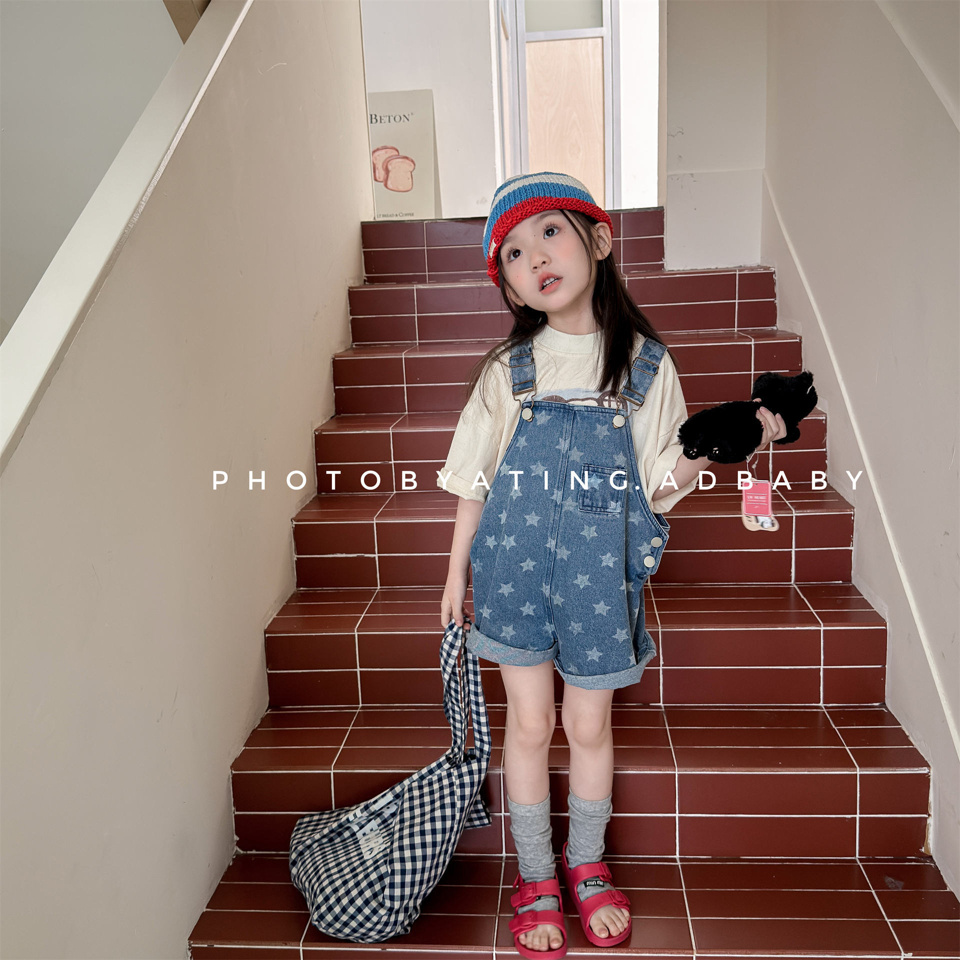 Baby Overall Denim - 2026 여름 새로운 어린이 데님 오버올