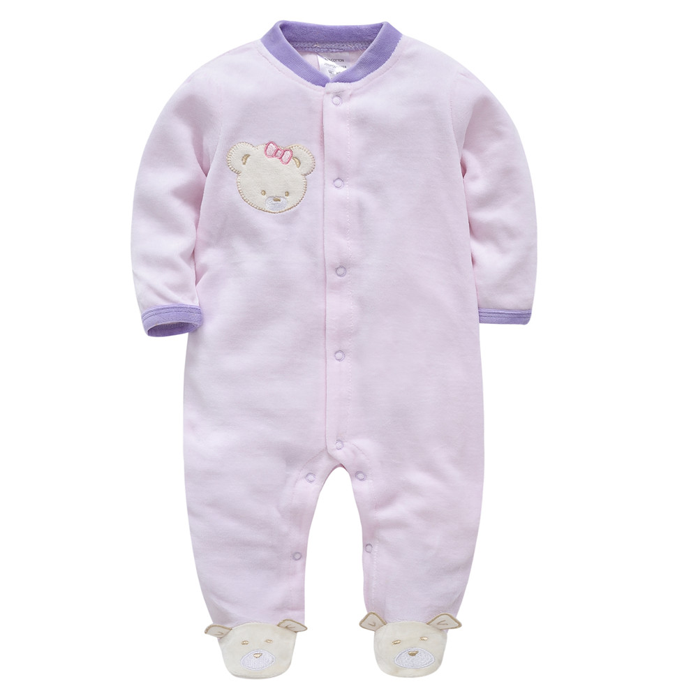Baby Clothing Gender Neutral - Kavkas 여아용 긴 소매 코튼 겨울