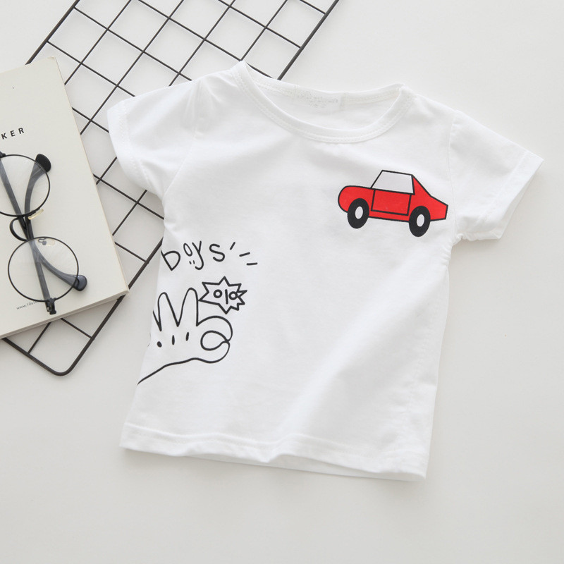 여아 남아용 코튼 티셔츠, 반팔 의류, 캐주얼 아동복  - Baby Clothing Clearance 리뷰 및 가격