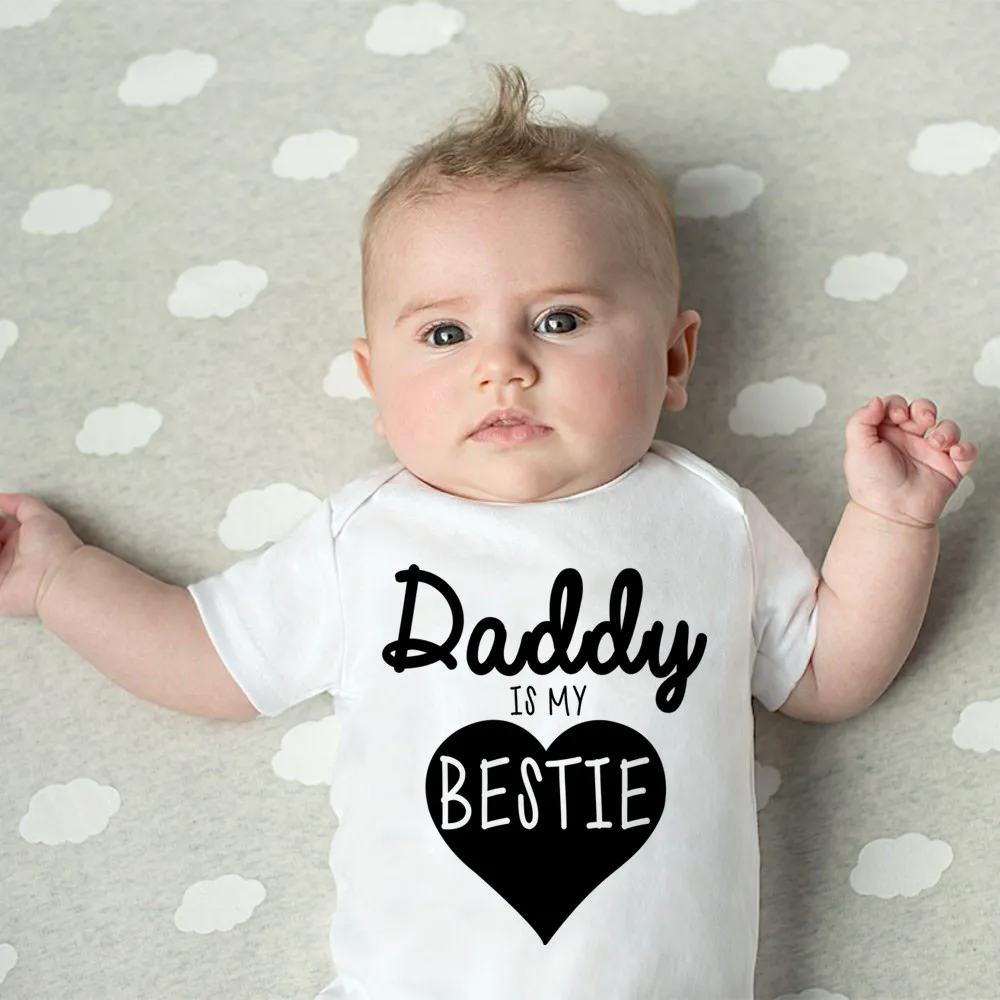 아빠는 나의 가장 친한 친구입니다 귀여운 아기 소년 소 - Baby Clothing Gender Neutral 리뷰 및 가격