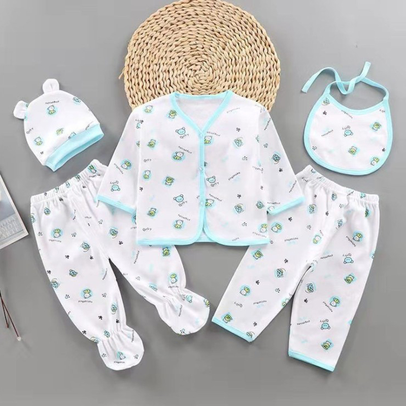 5 개/대 신생아 아기 소녀 옷 세트 코튼 부드러운 속 - Baby Clothing Gender Neutral 리뷰 및 가격