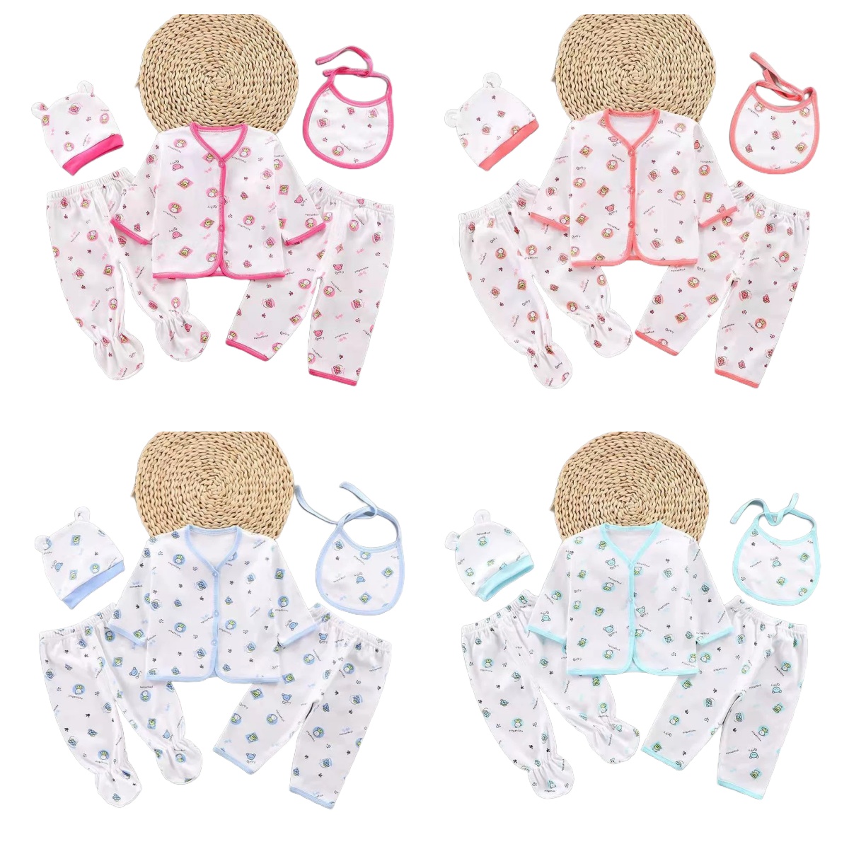 5 개/대 신생아 아기 소녀 옷 세트 코튼 부드러운 속 - Baby Clothing Gender Neutral 리뷰 및 가격