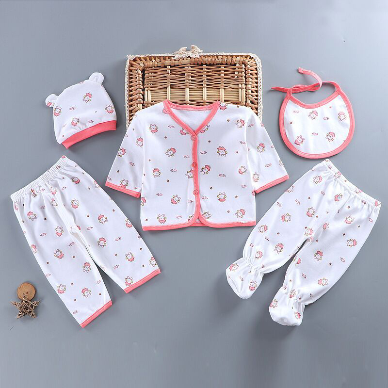 5 개/대 신생아 아기 소녀 옷 세트 코튼 부드러운 속 - Baby Clothing Gender Neutral 리뷰 및 가격