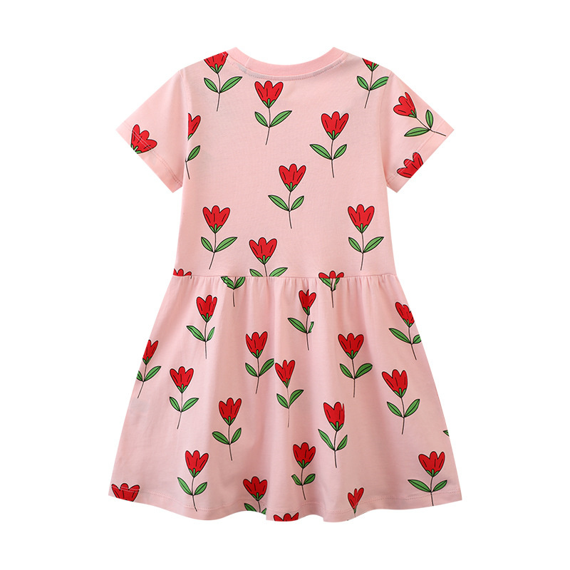 점프 미터 2-7T 공주 소녀 드레스, 꽃 어린이 의류 - Baby Clothing Knitting Patterns 리뷰 및 가격