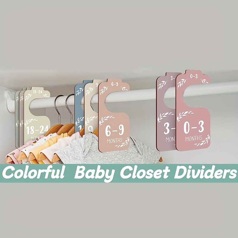 아기 옷 주최자에 대 한 8pcs 나무 아기 옷장 분배 - Baby Clothing Wardrobe 리뷰 및 가격