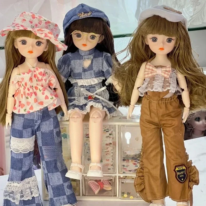 11인치 20관절 신상 인터넷 셀럽 6분 인형 소녀 공 - Baby Clothing Discount 리뷰 및 가격