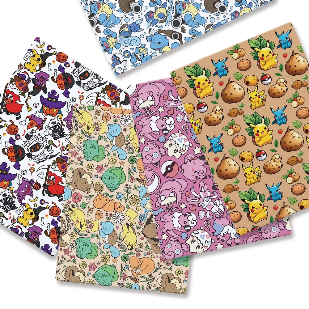 포켓몬 만화 Fabric140*50cm 수제 봉제 패치 - Baby Clothing Products 리뷰 및 가격