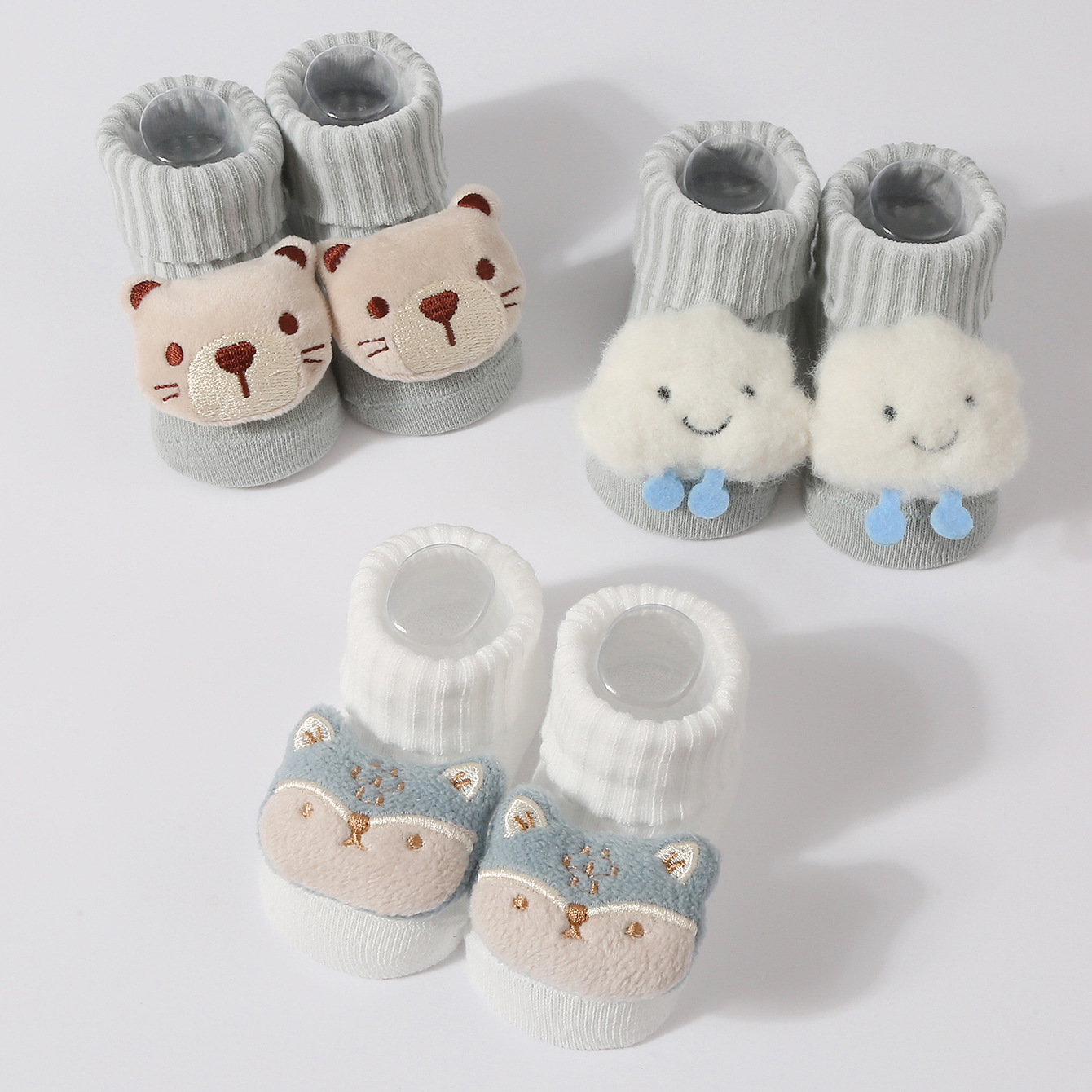 3 짝/대 아기 양말 소녀 소년 신생아 액세서리 만화  - Baby Clothing Gender Neutral 리뷰 및 가격
