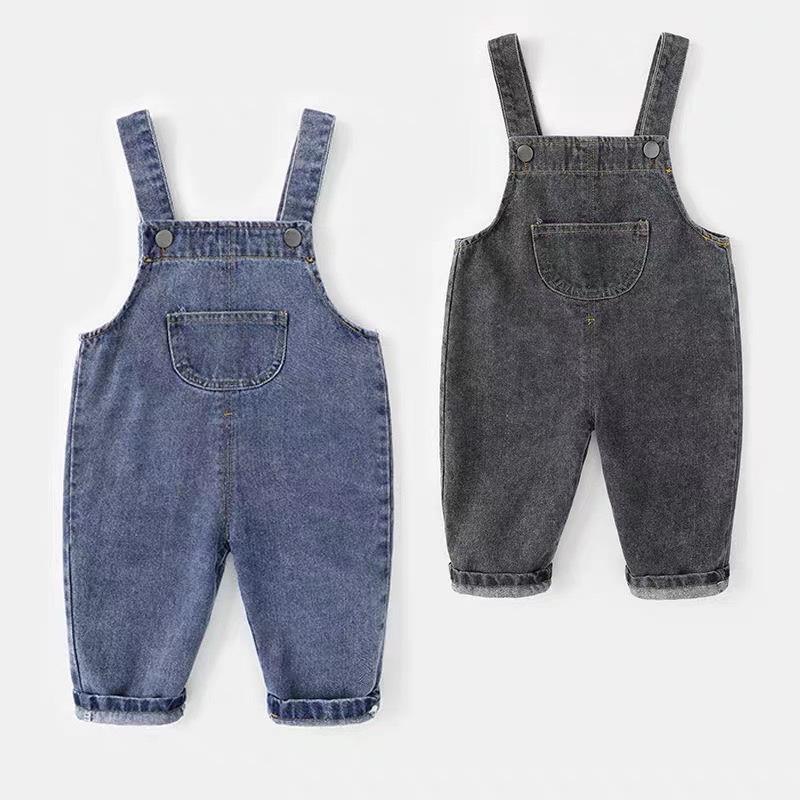 남아 여아용 봄 가을 겨울 오버롤, 어린이 점프수트,  - Baby Overall Denim 리뷰 및 가격