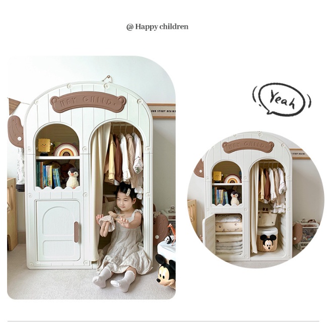 어린이 옷장 가정용 침실 수납장 아기 간단한 옷장 유아 - Baby Clothing Wardrobe 리뷰 및 가격