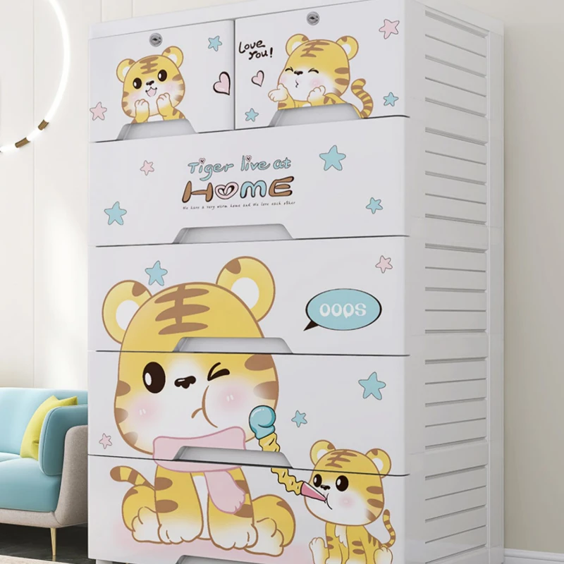 서랍 보관 캐비닛 거실 스낵 사물함 보관 어린이 캐비닛 - Baby Clothing Wardrobe 리뷰 및 가격