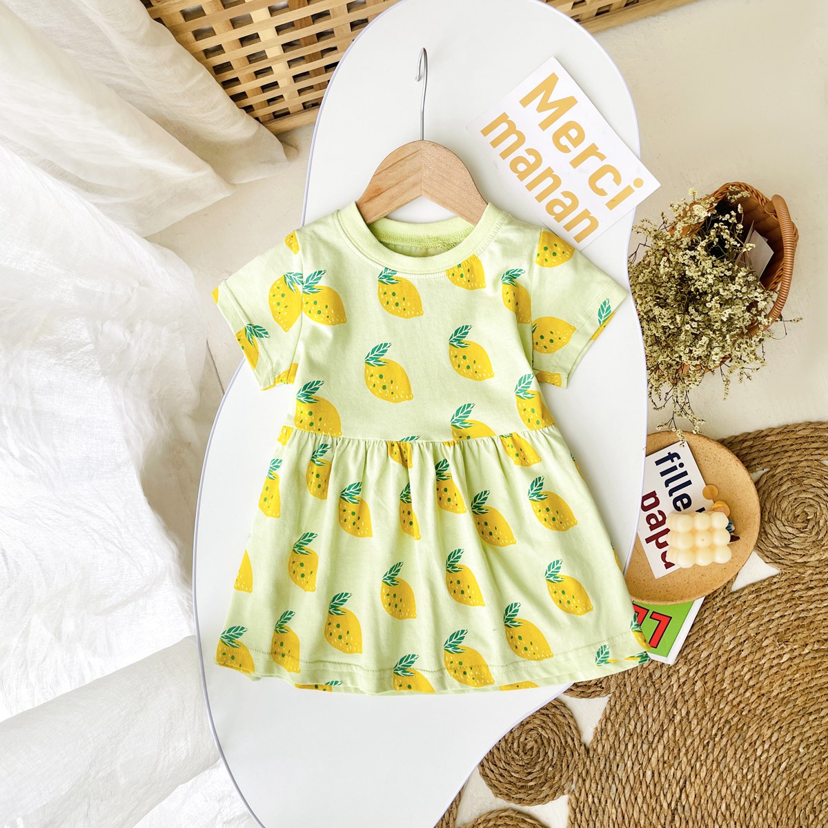 Sanlutoz 과일 인쇄 여름 휴가 아기 드레스 어린 - Baby Clothing Knitting Patterns 리뷰 및 가격