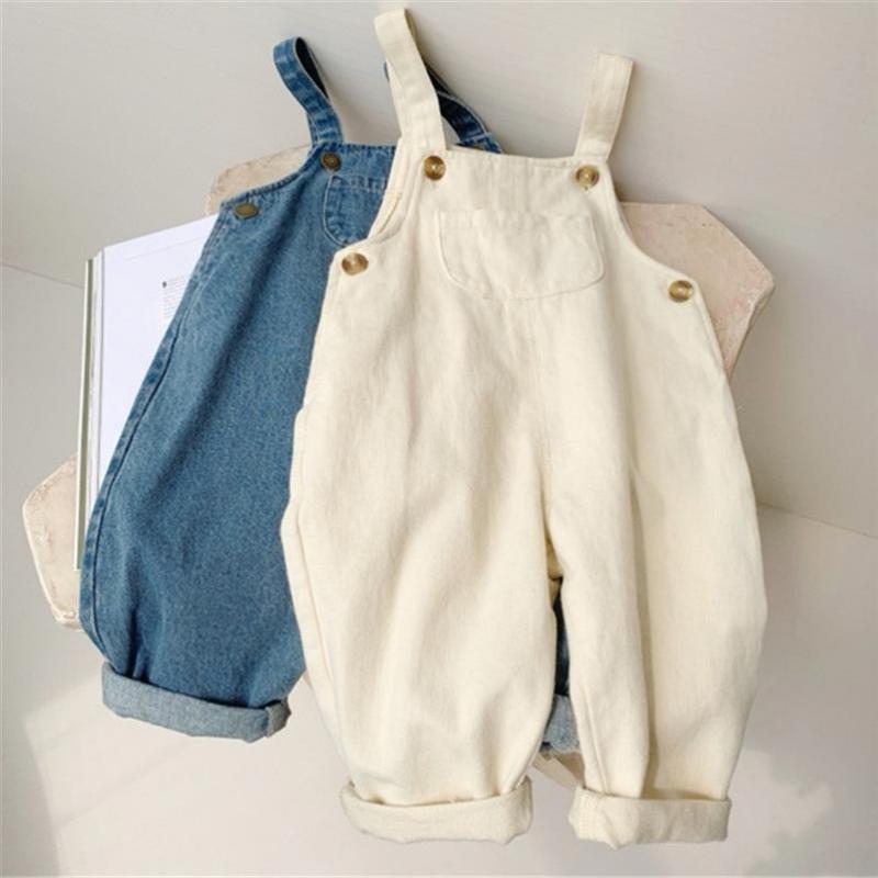 단색 데님 오버롤, 어린이 진 턱받이 바지, 유아 점프 - Baby Overall Denim 리뷰 및 가격