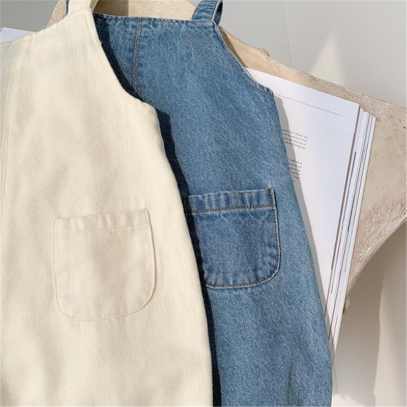 단색 데님 오버롤, 어린이 진 턱받이 바지, 유아 점프 - Baby Overall Denim 리뷰 및 가격