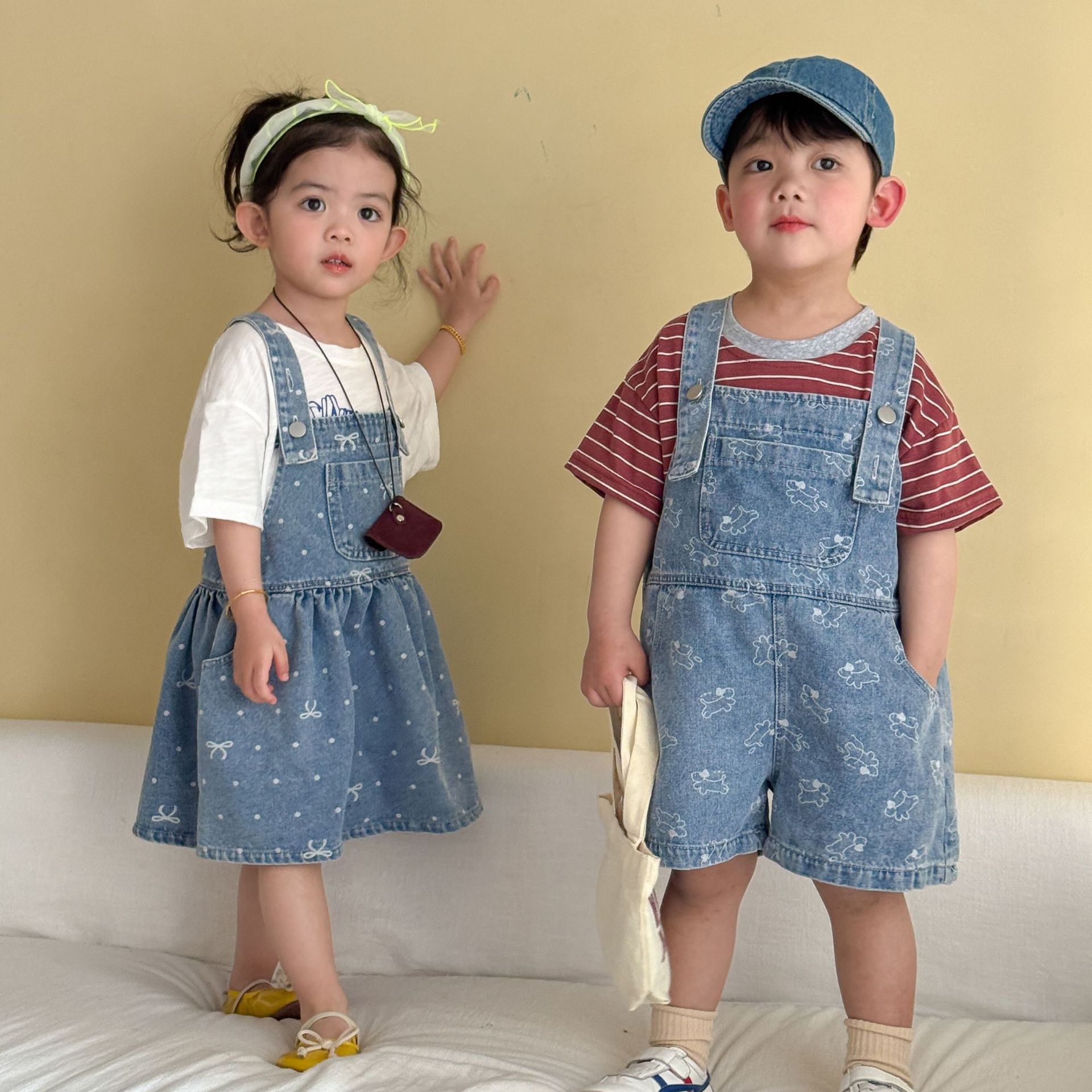 2026 여름 새로운 어린이 데님 오버올 소년 스트랩  - Baby Overall Denim 리뷰 및 가격