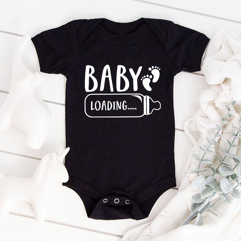 아기 젖병 프린트 원지, 재미있는 캐주얼 홈 블랙 신생 - Baby Clothing Gender Neutral 리뷰 및 가격