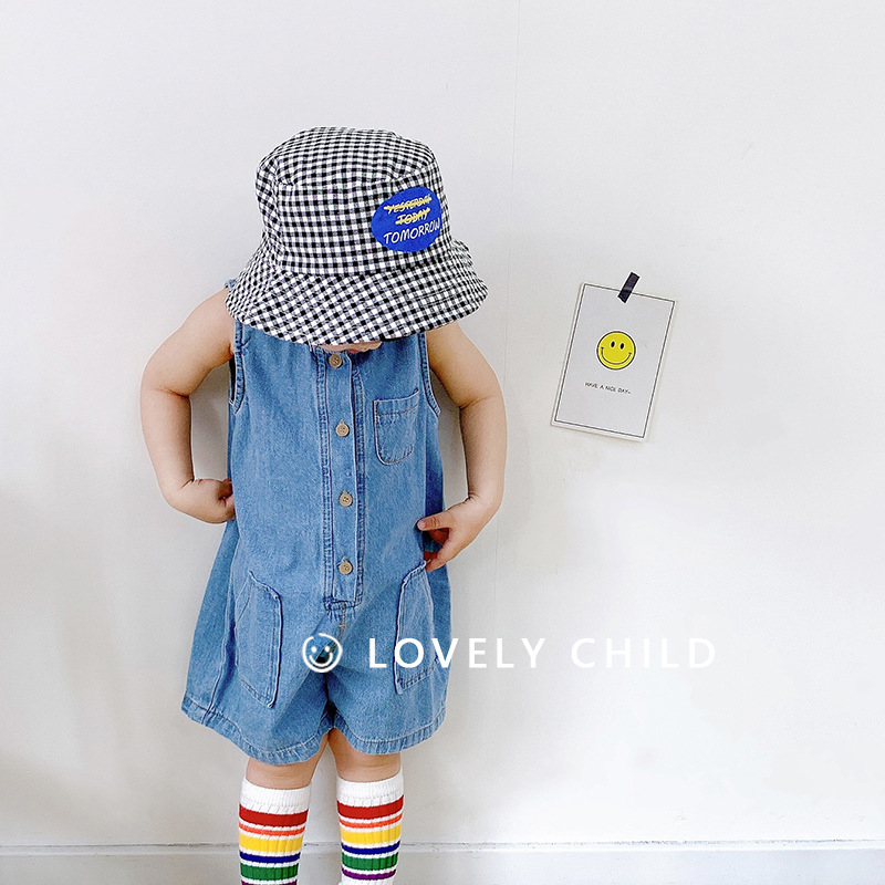 2026년 여름 한국 스타일 민소매 데님 베이비 롬퍼  - Baby Overall Denim 리뷰 및 가격
